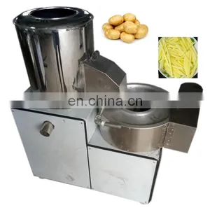 Automatic Potato Peeling Machine Potato Cleaning Machine And Cutting Machine With High Quality. thumbnail-1