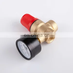 Brass Angle Type Automatic Pressure Safety Valve for Hot Water Heater thumbnail-2