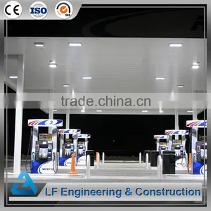 Stable Space Frame Steel Structure for Gas Station Canopy thumbnail-5