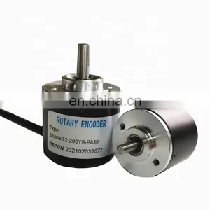 S38 Series DC 24V Incremental Rotary Encoder 1000 Ppr 38mm Rotary Solid Shaft Encoder thumbnail-2