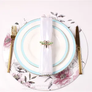 Wholesale Green Dripping Dragonfly Insect Animal Napkin Ring thumbnail-3