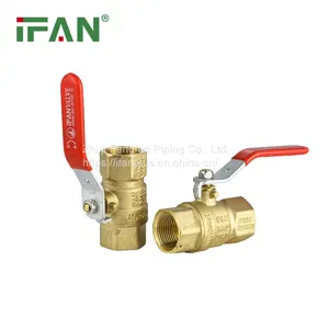 IFAN Plumbing Material 1/2-4 Inch Brass Body Ball Valve Threaded Ball Valve thumbnail-2