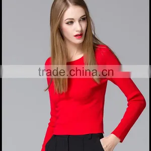 Fashion Design 100% Wool Sweaters Big Collar Sweater for Girls thumbnail-4