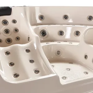 New Design Outdoor Semicircle Hot Tub For Swimming Pool Project thumbnail-1