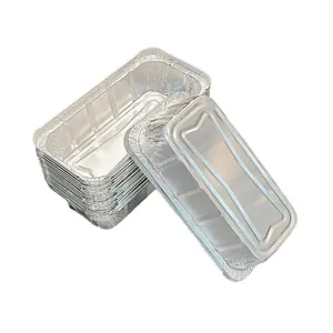 Longstar Disposable Loaf Aluminum Foil Pan for Bread Meatloaf Cake Baking and Freezing thumbnail-2