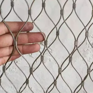 Durable and Safe Plant Climbing Ss Rope Mesh Green Plant Climbing thumbnail-2
