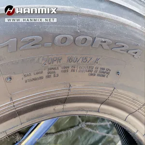 Hanmix Truck Tires 315/80R22.5 12.00R24 TBR Neumaticos Regional Long Life-time Tyres Llantas thumbnail-4