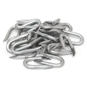 Galvanized U Shape Nails for Fencing - 1.5mm Thickness, 50mm Length thumbnail-5