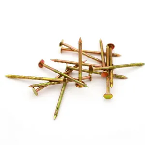 Q195 Steel Screw Shank Nails for Pallet Manufacturing and Crating thumbnail-2