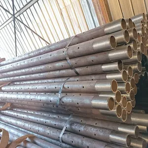Hot Sale Petroleum Extraction Tunnel Supporting Injection Pipe Pre Support for Tunnel Tunnel Pipes With Perforations thumbnail-5