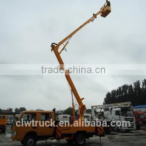 Factory Price Dongfeng Crew Cab Electric Platform Truck,14M Climbing Platform Truck thumbnail-1