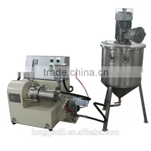 Micro Bead Mill Which is Sample Testing Machine With Tank and Mixer thumbnail-3