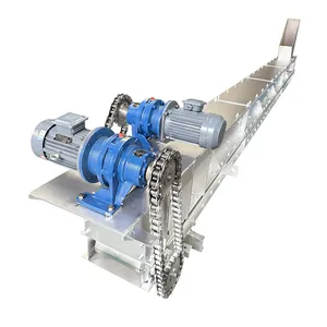 Industrial Chain Scraper Conveyor Horizontal Particle Powder Material Scraper Transport Machine For Mining Building Material thumbnail-5
