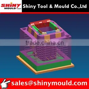 Plastic Garbage Bin Mould Dustbin Mould thumbnail-1