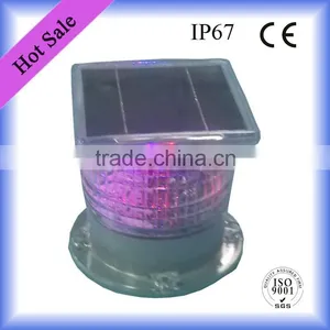 Waterproof Customized Solar Led Warning Light ( Used in Ships,Boats,Yacht,Buoys,Airport Etc ) thumbnail-1