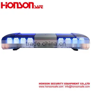 Led Vehicle Strobe Warning Lightbar Can With 100W Siren Loud Speaker HS-1021 thumbnail-1