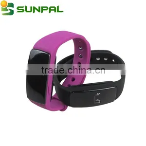 Smart Wrist Silicone Wristbands Bluetooth Wrist Smart Bracelet Watch for Smart Phone High Quality Wholesale thumbnail-1