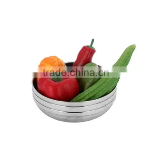 2016 Good Non-magnetic Food Stainless Steel Kitchen Bowls Set thumbnail-4