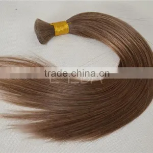 Russian Human Hair Braiding Hair Bulk no Weft for Wig Making thumbnail-5