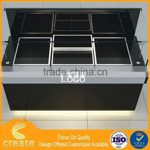 Fire Rated Glass Print Logo Vacuum Formed Watch Display Plastic Watch Promotion Display Stand thumbnail-6