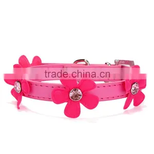 Wholesale Dog Chain Pet Supplies Acrylic Sunflower Dog Collars thumbnail-1