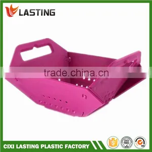 Multi-function Plastic Folding Basket Fruit and Vegetable Basket Raining Basket thumbnail-2