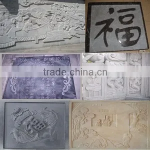 China Jinan 3D Granite , Marble , Gravestone , Metal CNC Cutting Engraver Machine Price thumbnail-3
