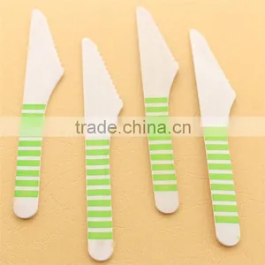 Disposable High Quality Wooden Dinnerware/Dinnerware Sets/brich Pocket Knife for Party thumbnail-1