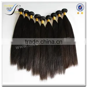 Wholesale Top Quality Weaving Machines Sleek Natural Color Unprocessed Raw Brazilian Virgin Human Hair Weave Supplier's Choice thumbnail-3