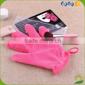 Makeup Cleaning Microfiber Removable Finger Gloves thumbnail-3