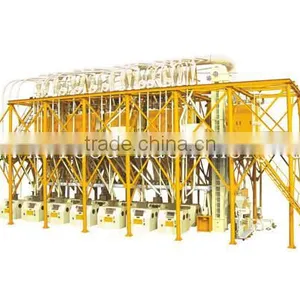 Steel Sturcture 200T per 24hours Wheat Flour Milling Machinery thumbnail-1