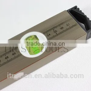 Gauging Tools Aluminium Spirit Level With Ruler and Good Bubble MT2050 thumbnail-5