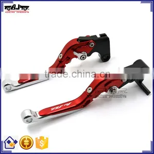 LS-001-R115 Adjustable Foldable Extendable CNC Aluminum Motorcycle Brakes Clutch Levers For Yamaha R1 thumbnail-1