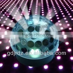 JR-MQ01 Led Crystal Ball Stage Lamp for Mp3 Player thumbnail-1