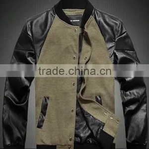 Letterman Varsity Leather Jacket for Men/letterman Varsity Leather Jacket for Unisex/letterman Varsity Leather Jacket for Woman thumbnail-6