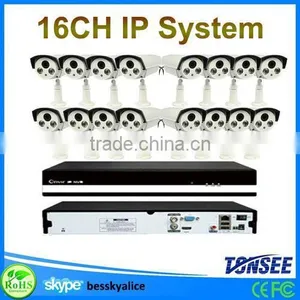 ip Alarm System 16ch 720p Ip Bullet Camera Cheap Cctv Camera Kit thumbnail-6