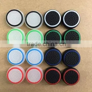 2015 Newest Wholesale Silicone Noctilucent Key Protector Thumb Grips Joystick Caps for PS4 / PS3/Xbox One / Xbox 360 thumbnail-2