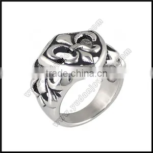 Simple Fashion Stainless Steel Band Ring thumbnail-3