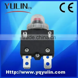 FILN Wp-01 Circuit Breakers Silver Contact Point 10A 6A Plastic Overload Protector Switch With Waterproof Cover thumbnail-1