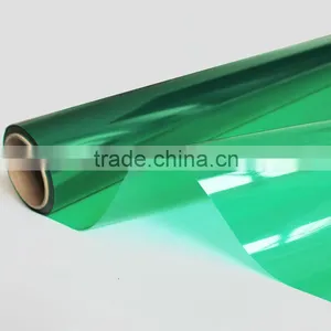 Decorative PET Grass Green Transparent Color Window Film Similar to 3M Window Film thumbnail-2