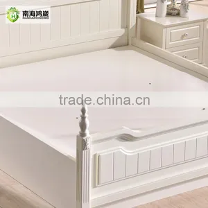 Wholesale White Bedroom Set English Country Style Furniture thumbnail-5