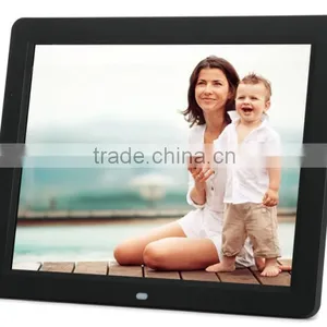 OEM 12 Inch Digital Photo Frame Time Wall Clock Wholesale thumbnail-2