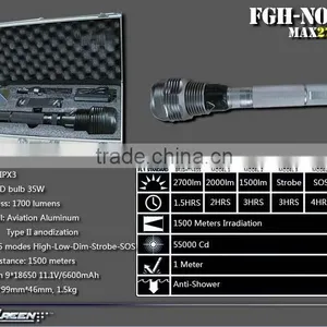 Good Quality 6600mah 11.1V 18650 Battery 35W Hid Xenon Work Light thumbnail-3