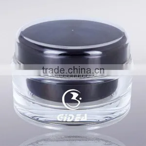 200ml 100ml 50ml 30ml Round Acrylic Cream Jar Cosmetic Packaging Jars thumbnail-1