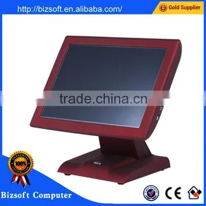 Bizsoft Low Cost! POSTOUCH X515 5-wire Resistive Touch Screen Point of Sales Machines thumbnail-1