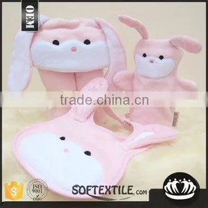 2016 Good Quality Soft Microfiber Baby Hooded Towel Quality Choice thumbnail-3