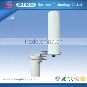 High Performance 136-174MHz VHF Outdoor Omni Directional Firberglass Base Station Antenna With Repeater thumbnail-3
