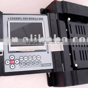4-CH HDD 3.5"LCD Realtime D1 Resolution Moveable DVR thumbnail-1