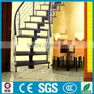 Modern Curve Desigh Stainless Steel Staircase Models Used in UK thumbnail-6