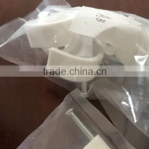 Hot Selling White Circle Nail Wire Clip/square Cable Clips 16mm thumbnail-2